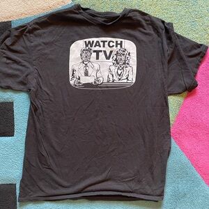 Black They Live Watch TV T-SHIRT